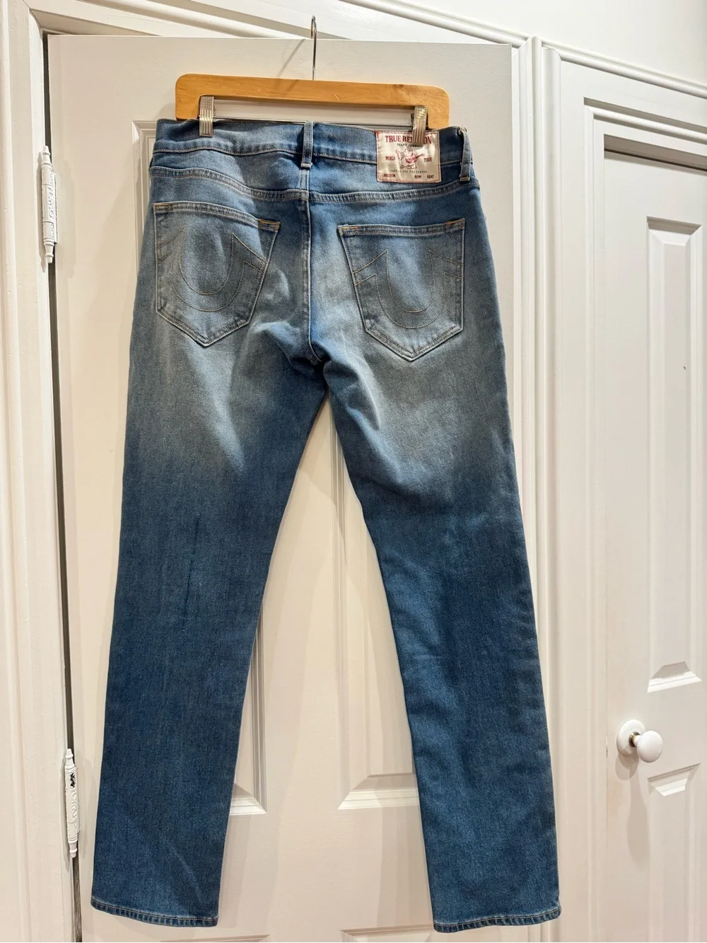 True Religion Geno Relaxed Slim Men's Blue Denim Jeans Sz. 30
